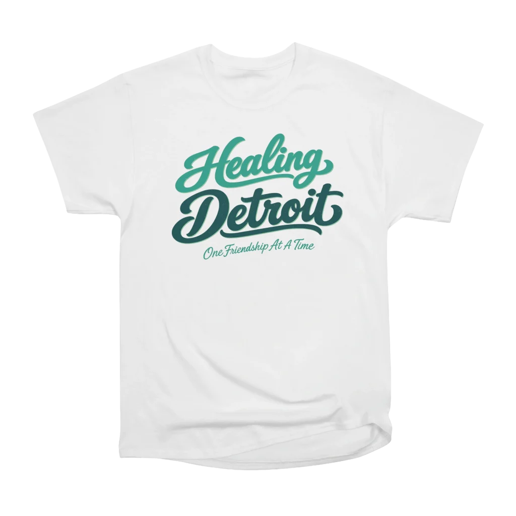 Healing Detroit (light version) T-shirt image 1